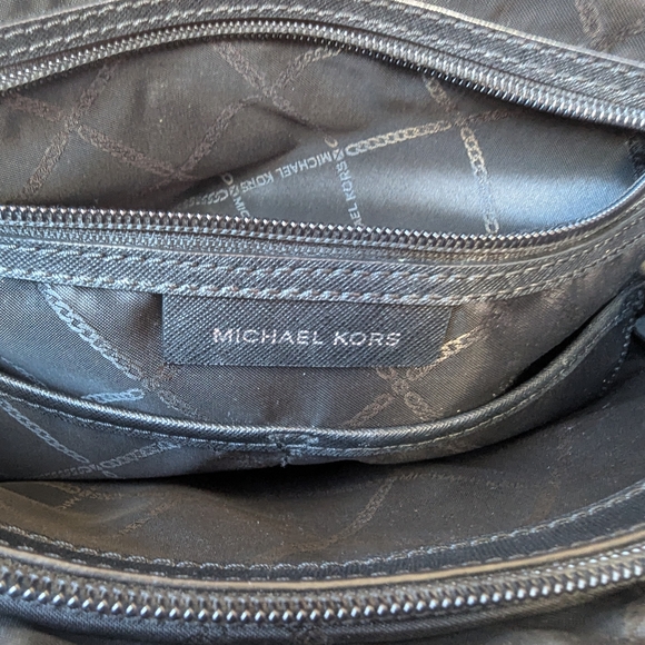 Michael Kors Perforated Black Tote - Picture 13 of 15